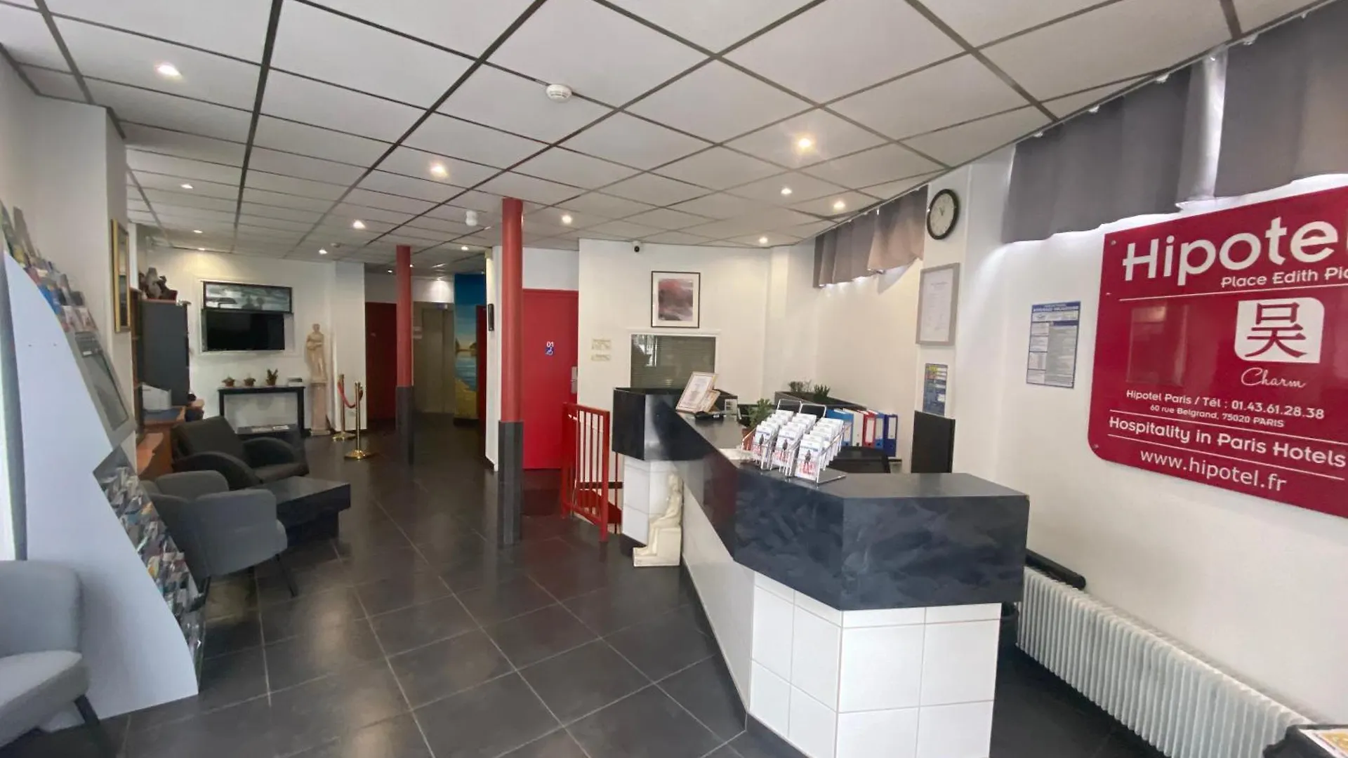 Hotel Hipotel Paris Belgrand Mairie Du 20Eme